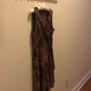 Lauren mock wrap dress